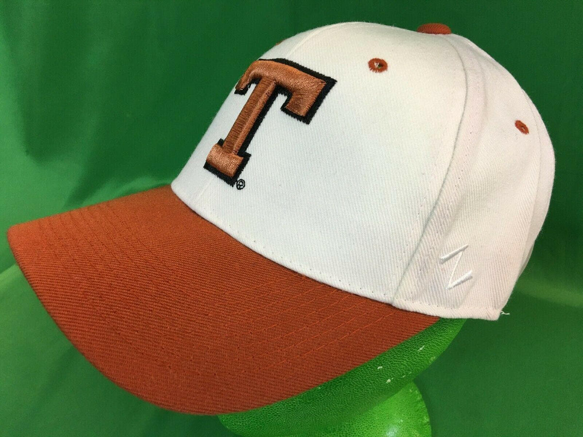 NCAA Texas Longhorns Zephyr White Hat/Cap Size 7-1/8 NWT