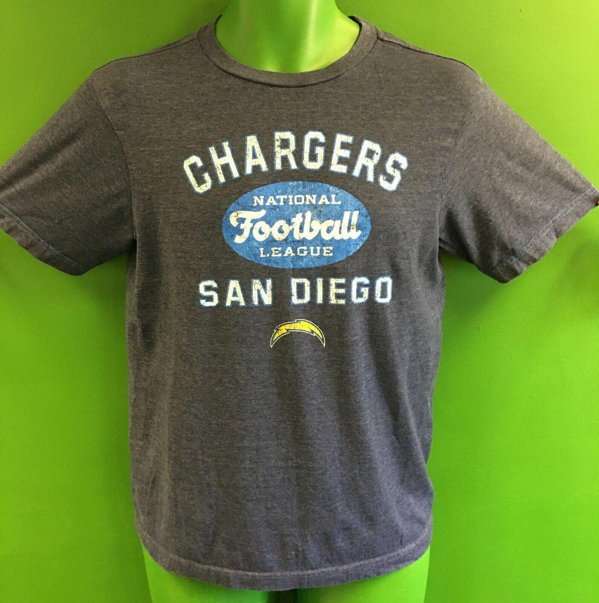 NFL (San Diego) Los Angeles Chargers Heathered Blue T-Shirt Youth Large
