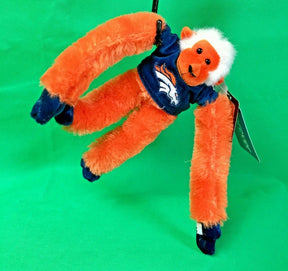 NFL Denver Broncos Forever Collectibles 8" Cheeky Monkey Cuddly Toy NWT