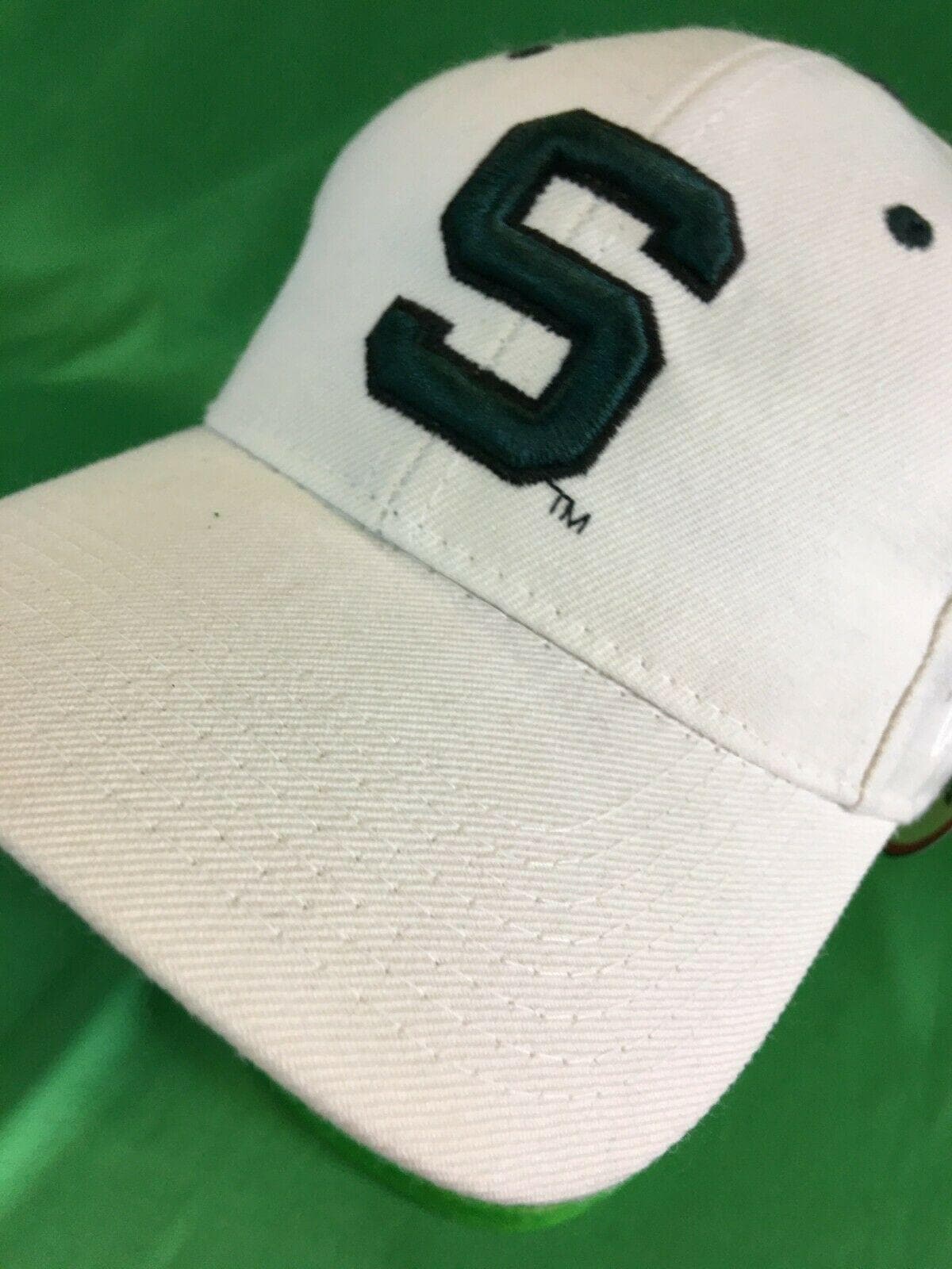 NCAA Michigan State Spartans Zephyr White Youth Hat/Cap 6-7/8 NWT