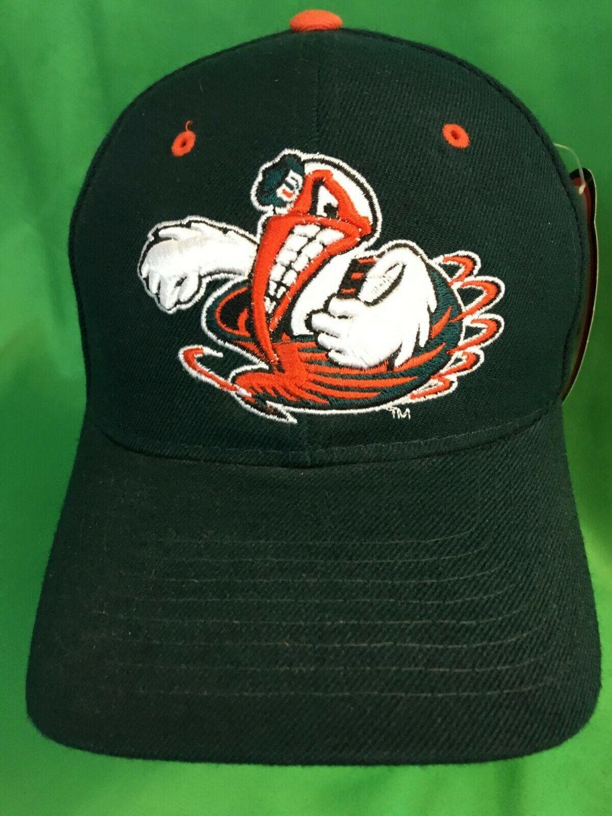 NCAA Miami Hurricanes Zephyr Hat/Cap Size 7-3/8 NWT
