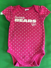 NFL Chicago Bears Pink Girls' Bodysuit/Vest 3-6 Months