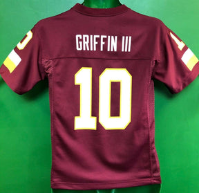 NFL Washington Commanders (Redskins) Griffin III RG3 #10 Jersey Youth Medium 10-12