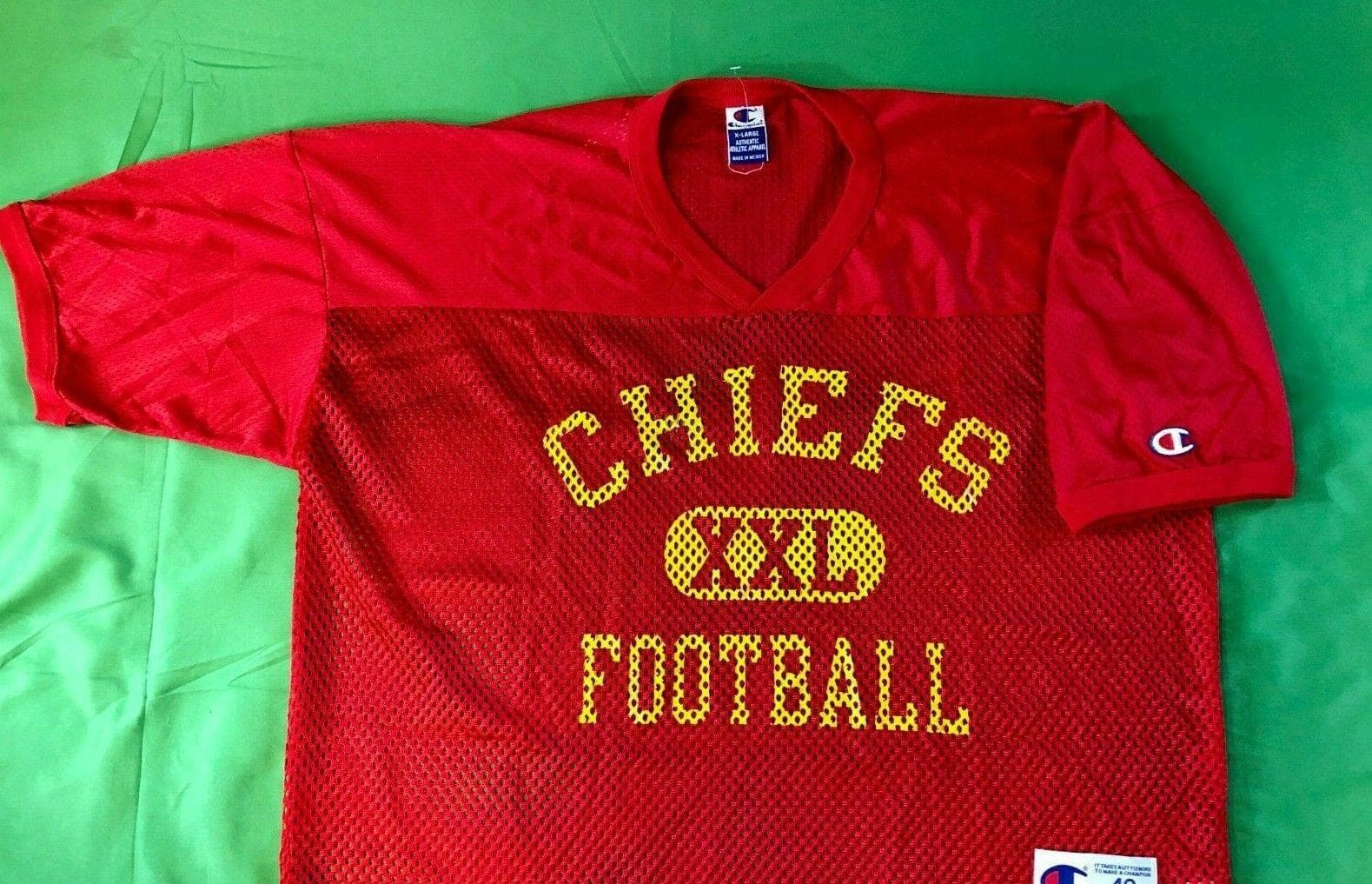 NFL Kansas City Chiefs Champion Vintage Mesh Jersey Men's 2X-Large