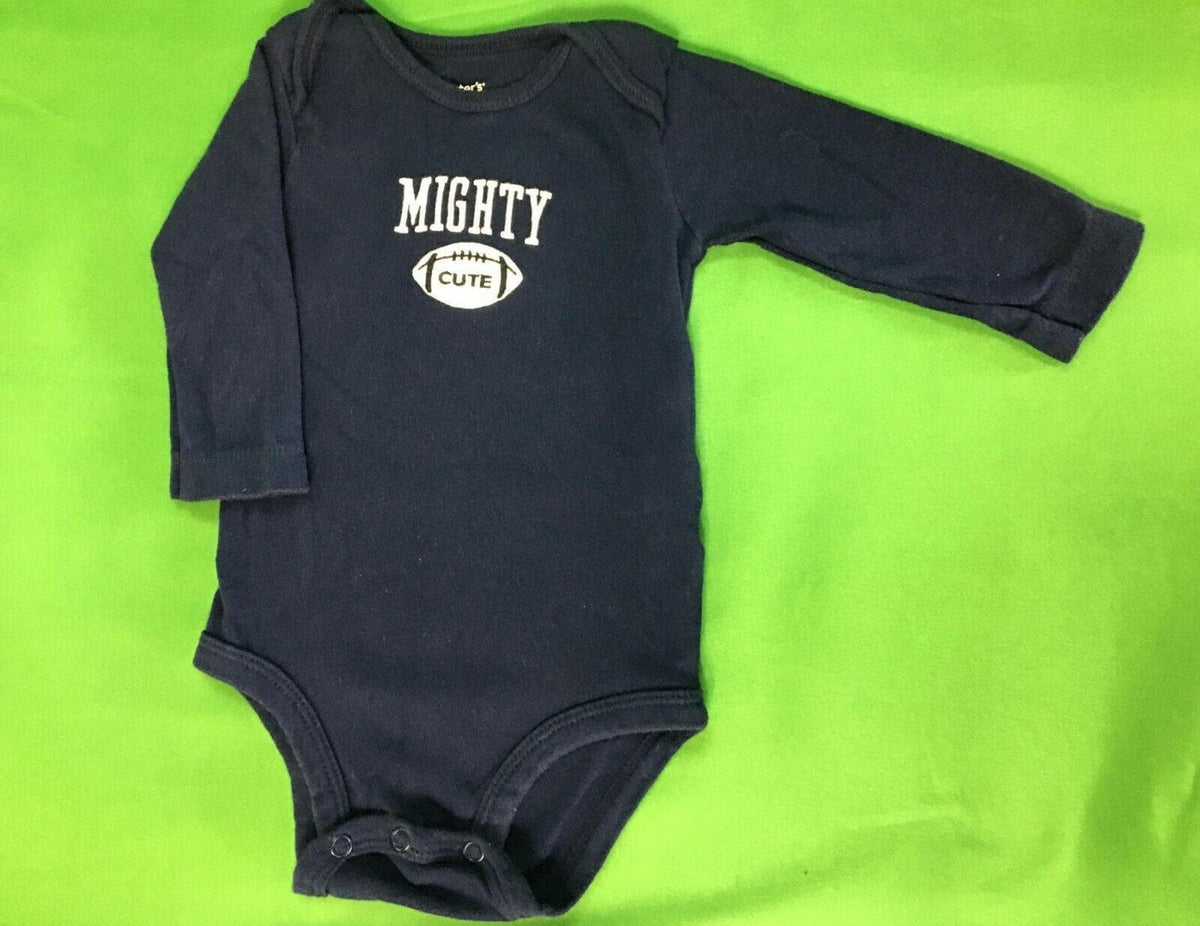 American Football "Mighty Cute" Bodysuit/Vest Infant 3 Months