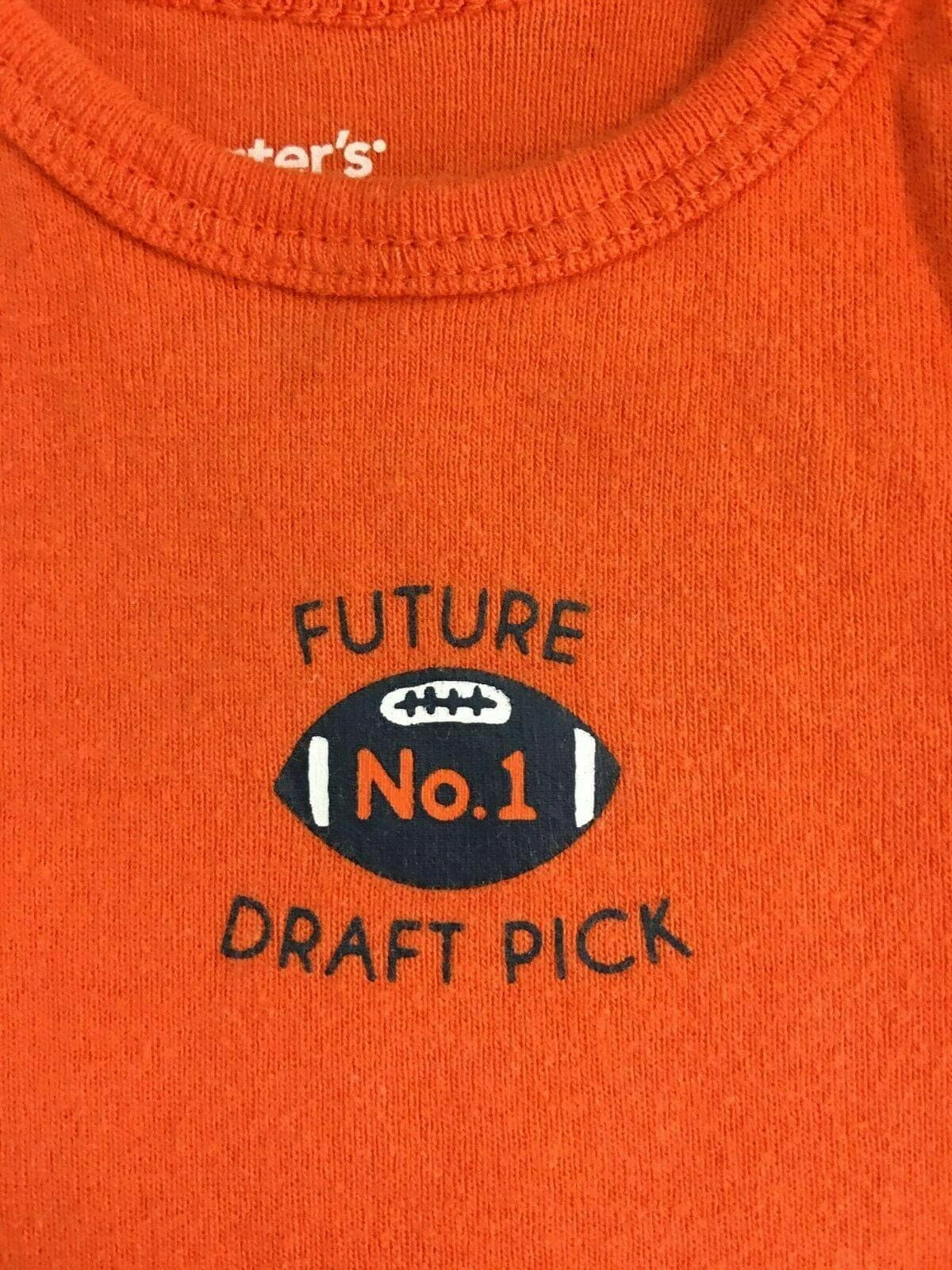 American Football "Future #1 Draft Pick" Bodysuit/Vest 3 Months
