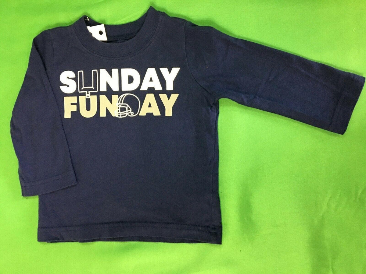 American Football "Sunday Funday" L/S T-Shirt Infant 6 Months
