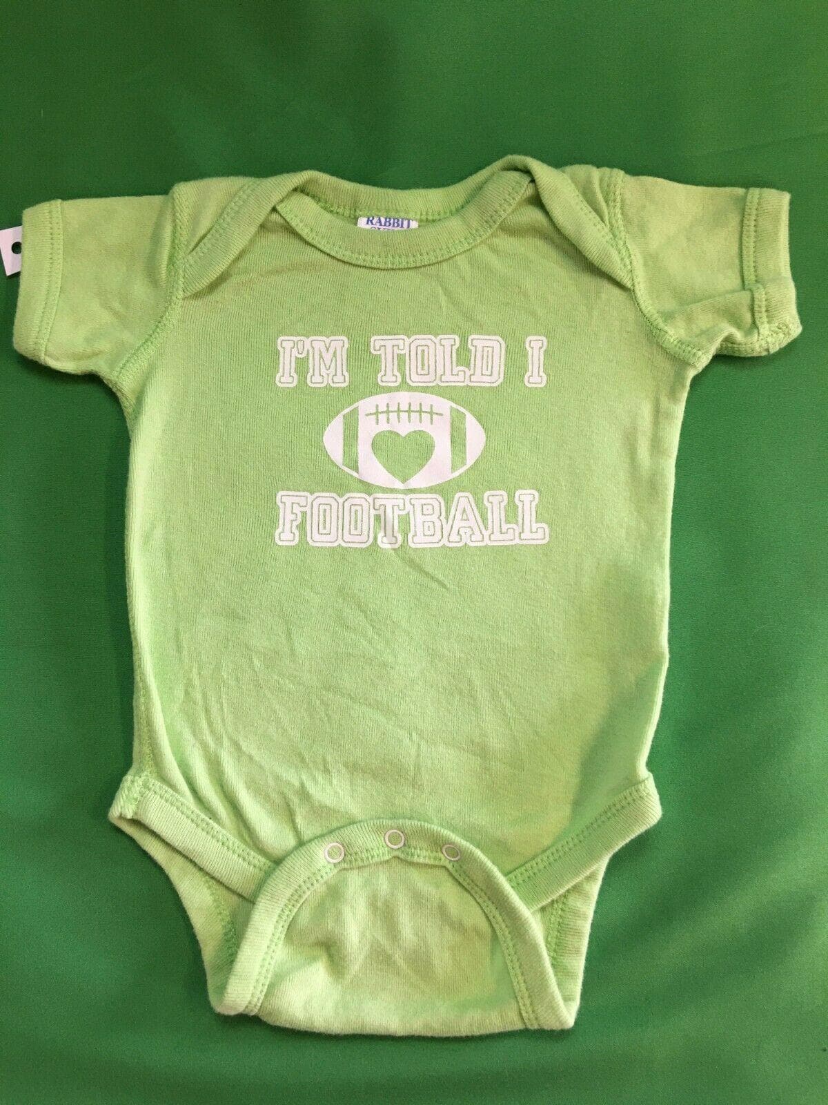 American Football "I'm Told I Love Football" Bodysuit/Vest Infant 6 Months