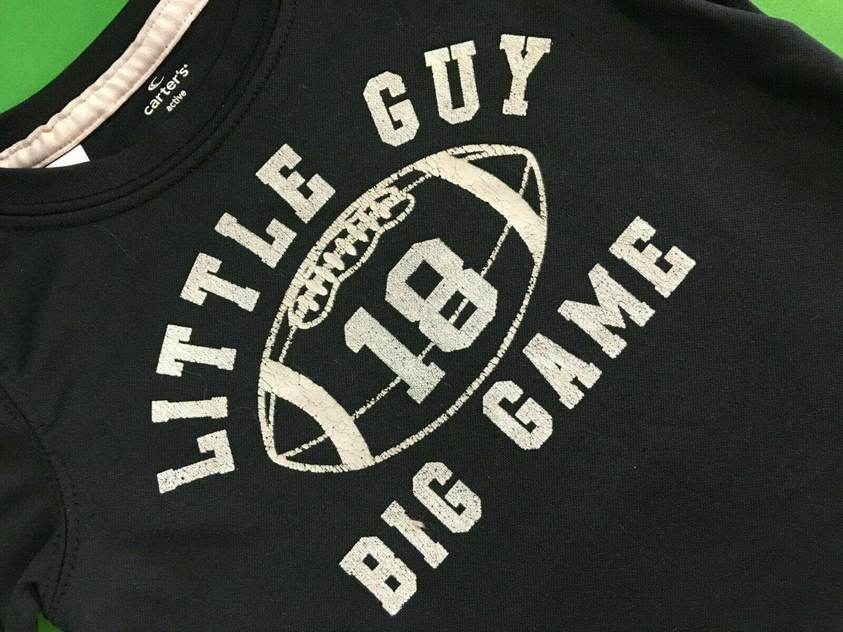 American Football "Little Guy Big Game" Wicking T-Shirt Toddler 18 Months