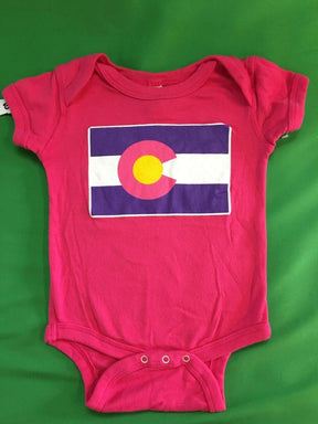 Colorado Flag Pink Girls' Bodysuit/Vest 12 Months NWT