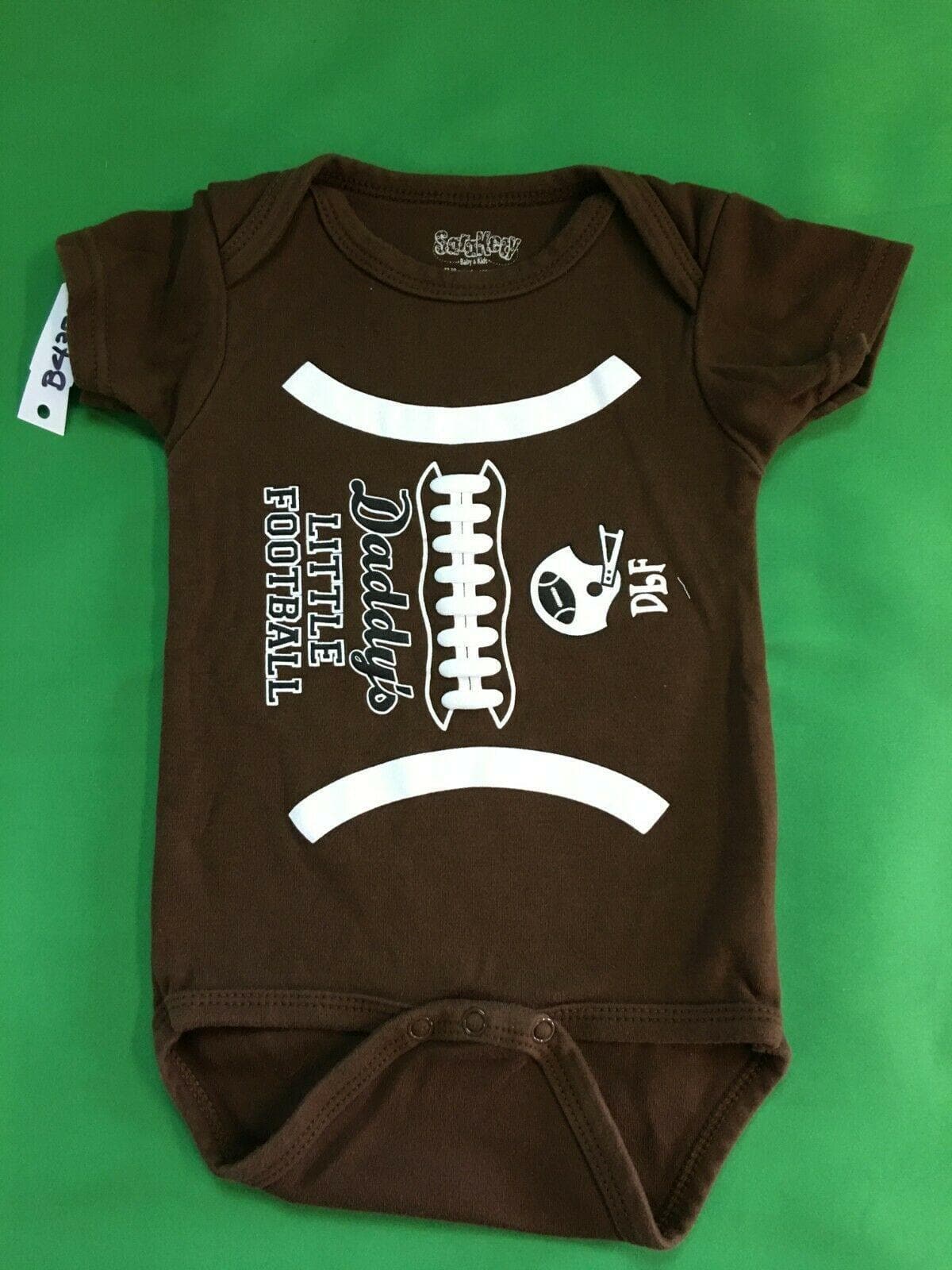 American Football "Daddy's Little Football" Bodysuit/Vest Infant 12-18 Months