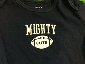 NFL NCAA American Football "Mighty Cute" L/S Bodysuit/Vest Toddler 24 Months