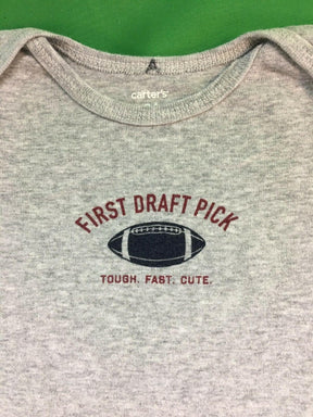 NFL NCAA American Football "First Draft Pick" Bodysuit/Vest Toddler 24 Months