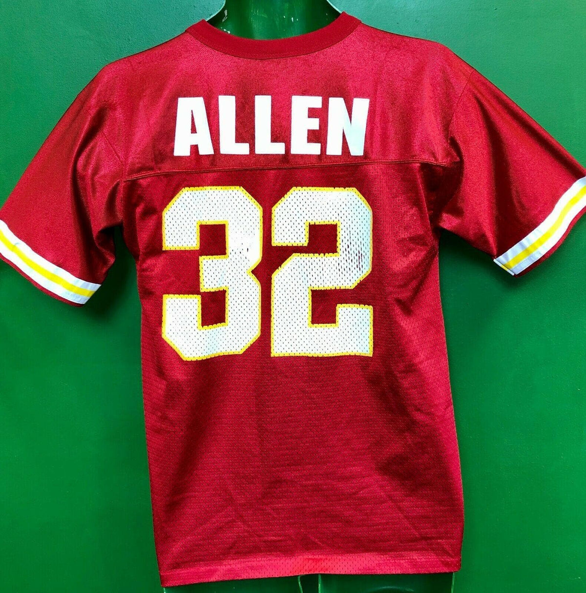NFL Kansas City Chiefs Marcus Allen #32 Logo Athletic Jersey Youth Large