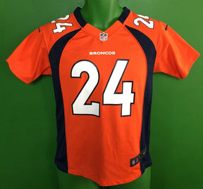 NFL Denver Broncos Champ Bailey #24 Game Jersey Youth Medium 10-12