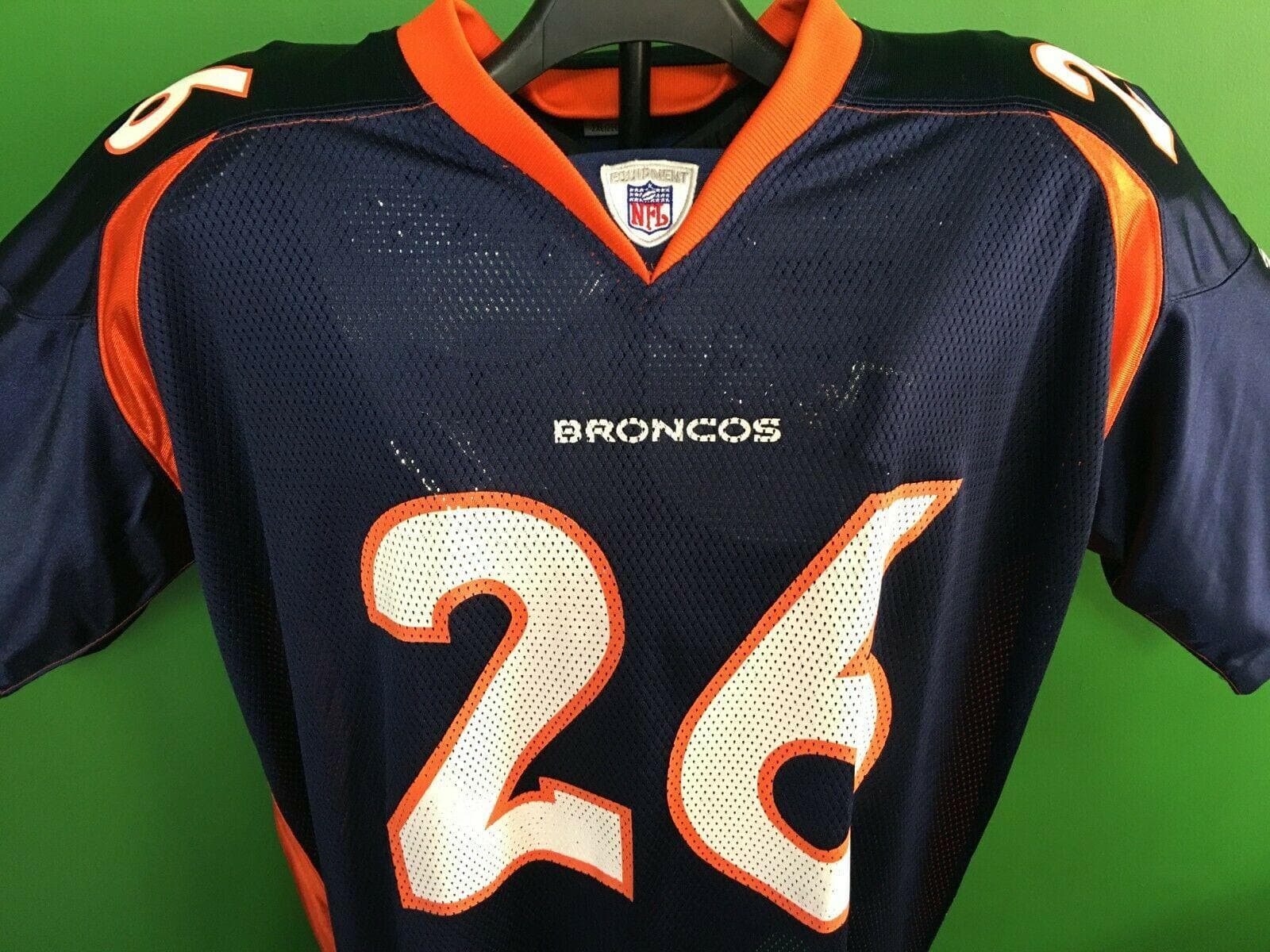 NFL Denver Broncos Clinton Portis #26 Reebok Jersey Men's 2X-Large