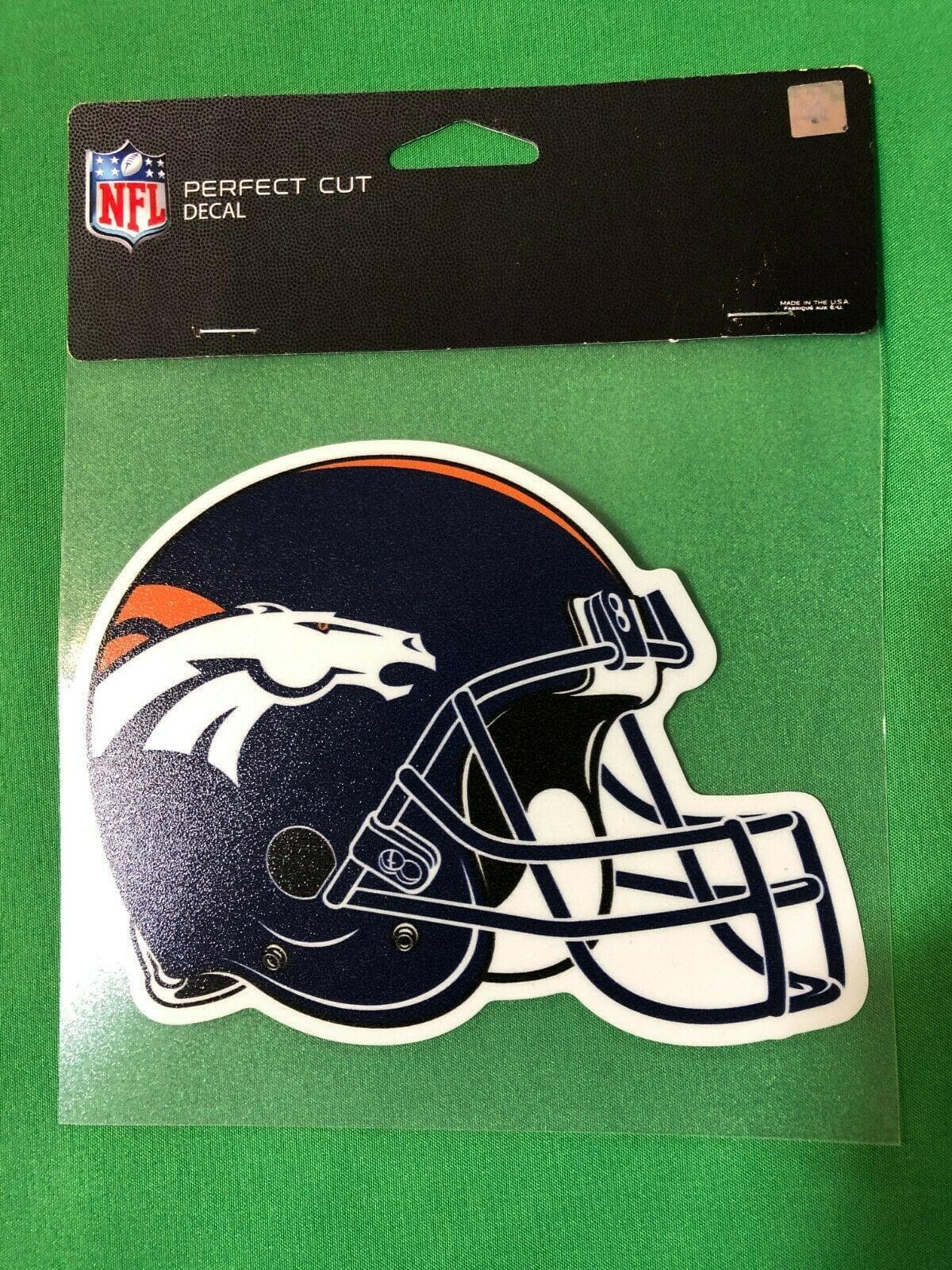 NFL Denver Broncos Perfect Cut Decal 6" x 4-1/2" NWT