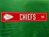 NFL Kansas City Chiefs "Chiefs Ave" Street Sign NWT