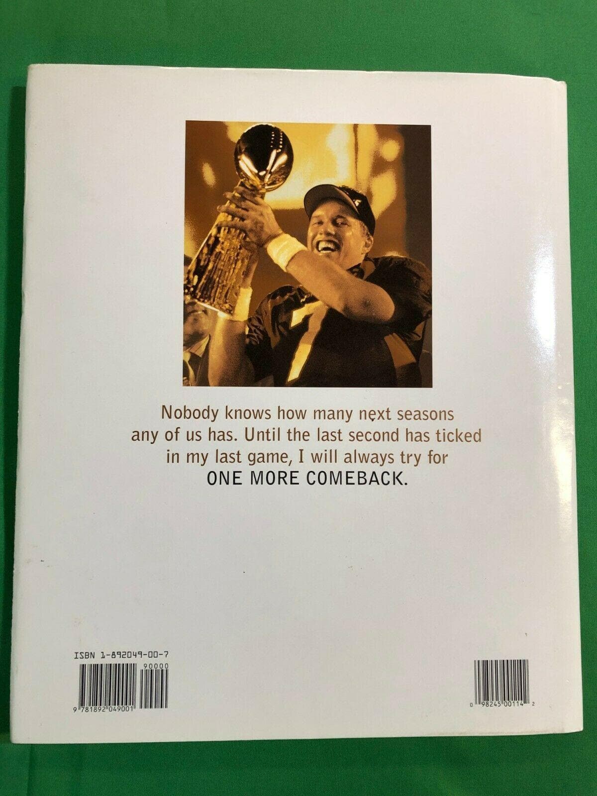 NFL Denver Broncos John Elway #7 "Elway" Hardcover Photo Book by Marc Serota