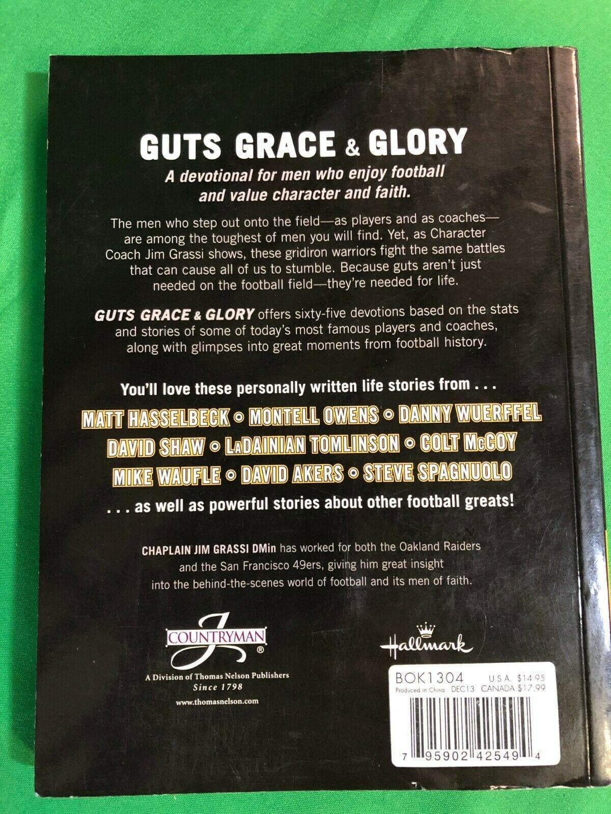 American Football "Guts Grace & Glory" Devotional Book