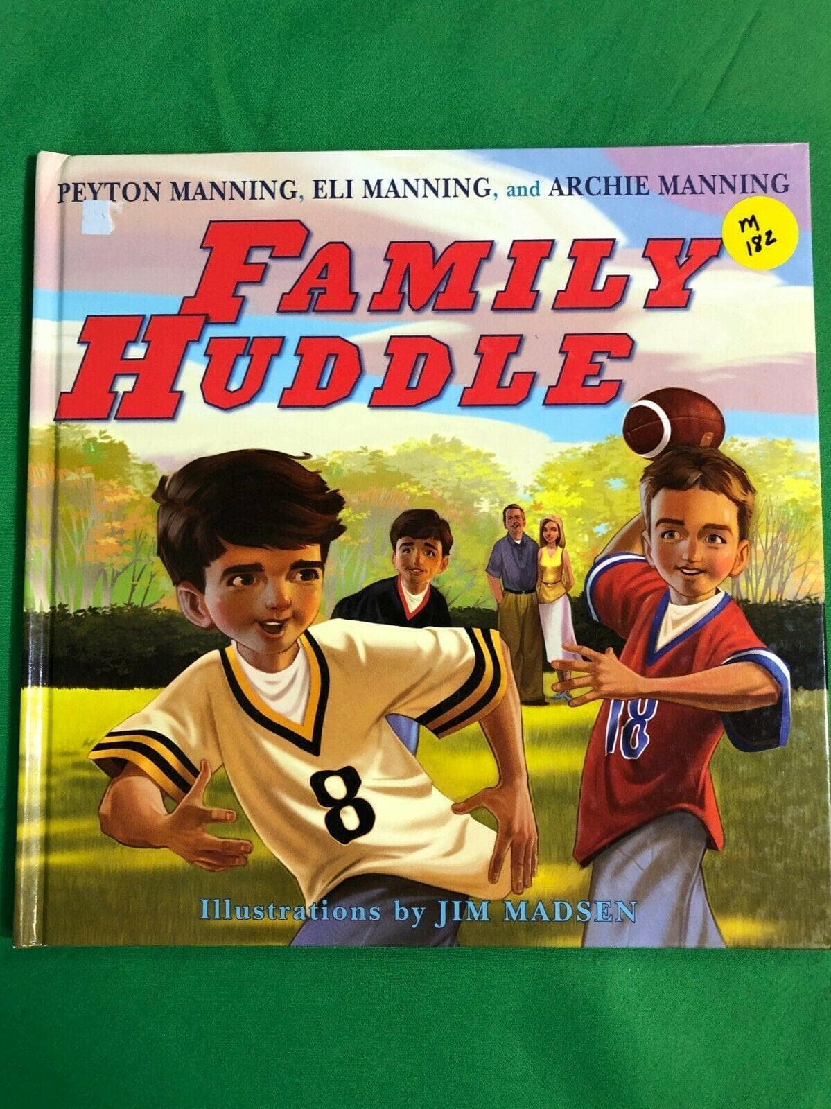 NFL "Family Huddle" Book by Peyton, Eli, and Archie Manning