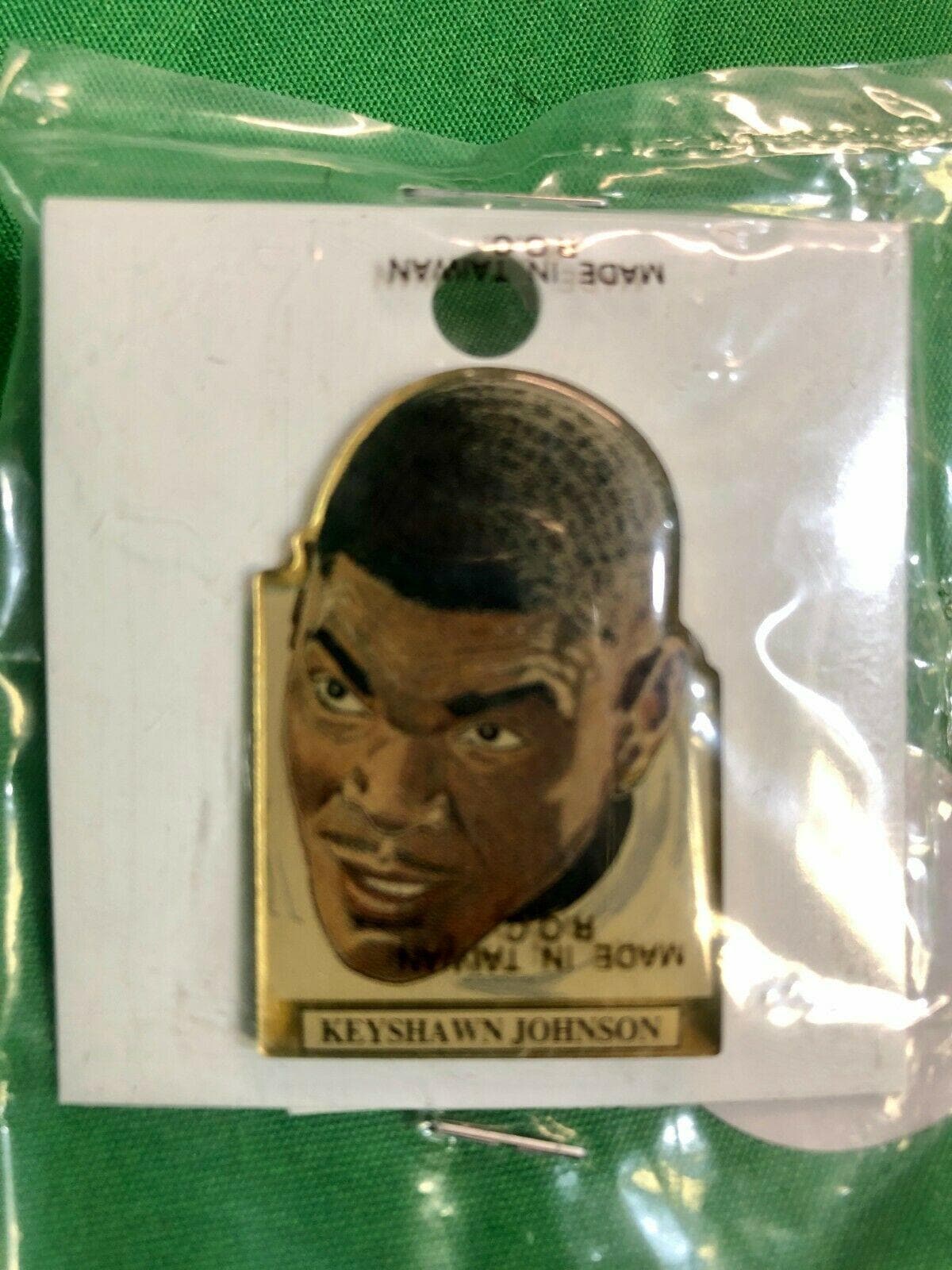 NFL New York Jets Keyshawn Johnson #19 Pinheads 1999 Collectable Pin