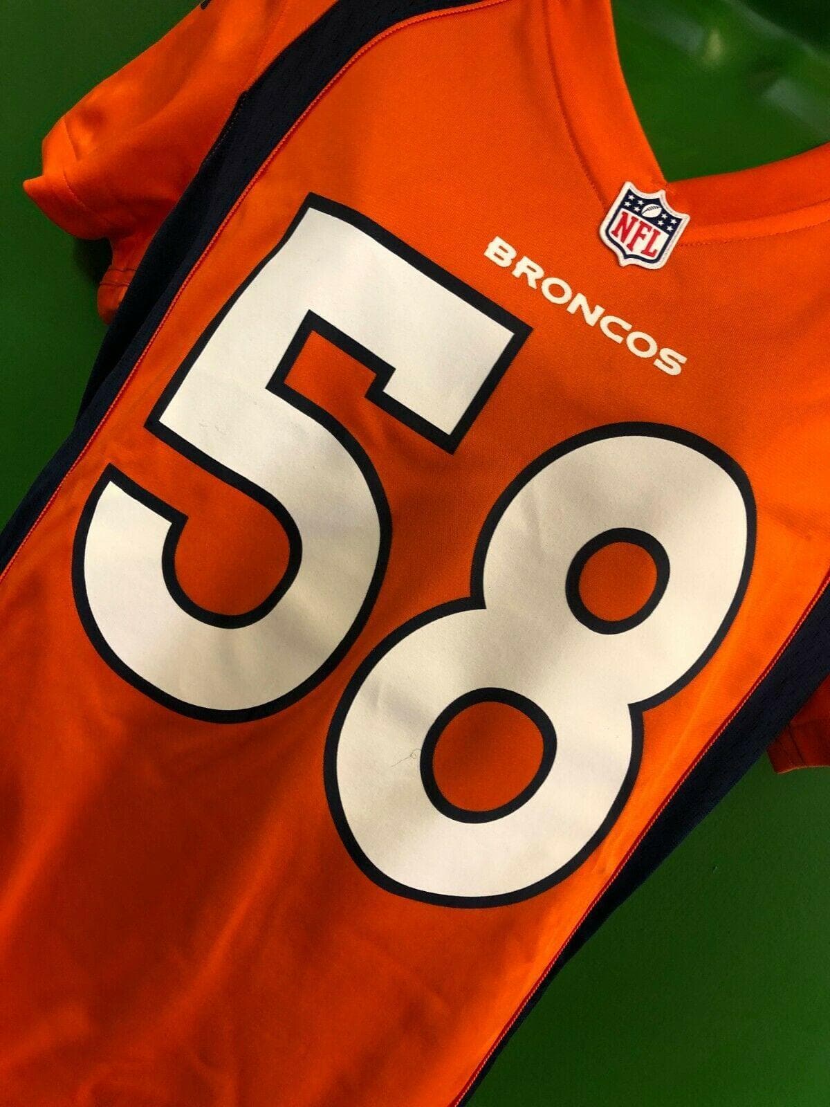 NFL Denver Broncos Von Miller #58 Game Jersey Women's Medium