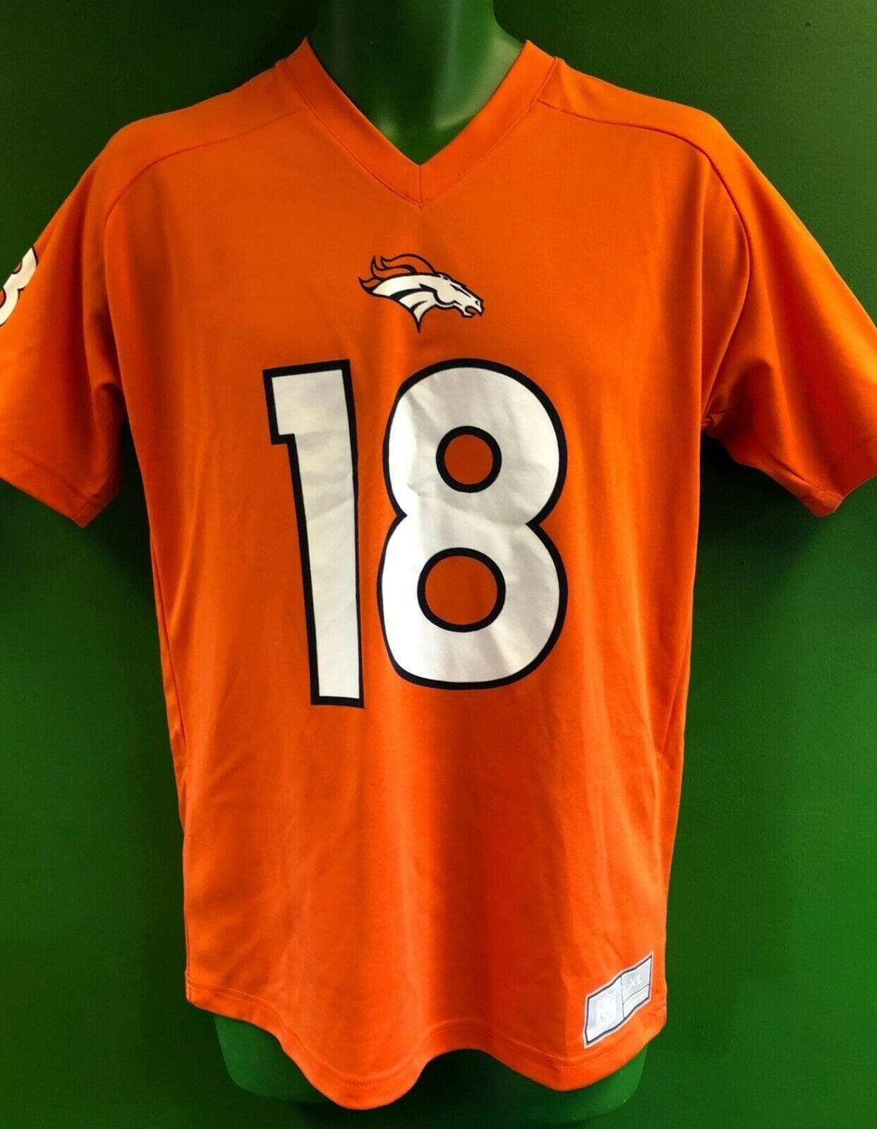 NFL Denver Broncos Peyton Manning #18 Jersey Top Youth X-Large 18-20