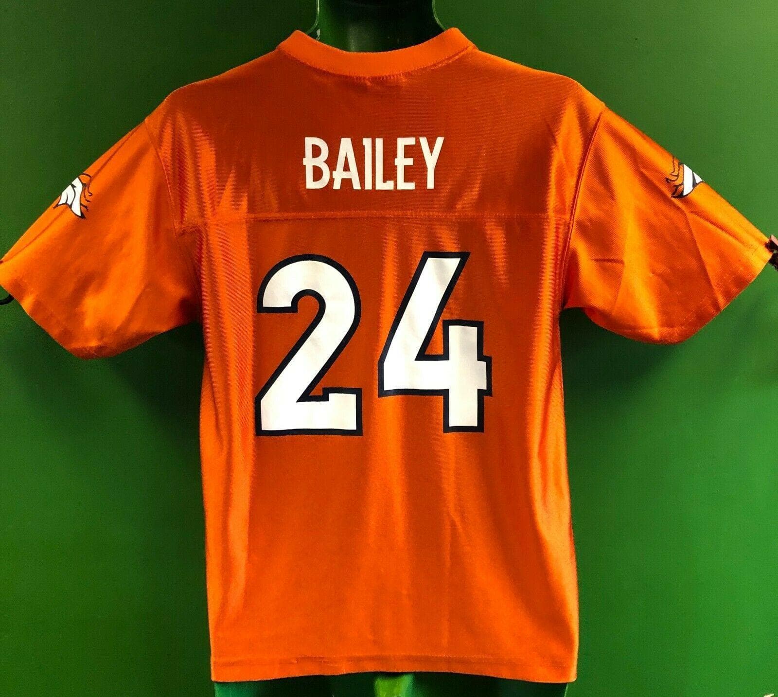 NFL Denver Broncos Champ Bailey #24 Jersey Youth Large 14-16