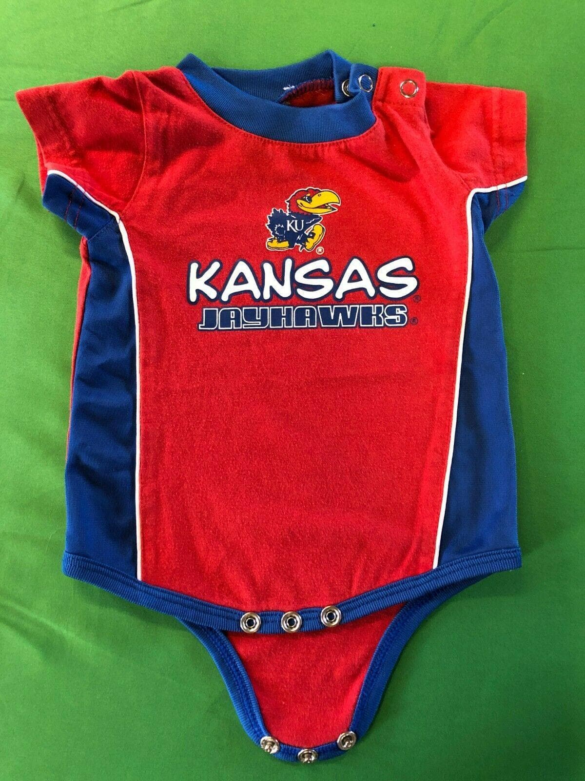 NCAA Kansas Jayhawks Bodysuit/Vest 3-6 Months