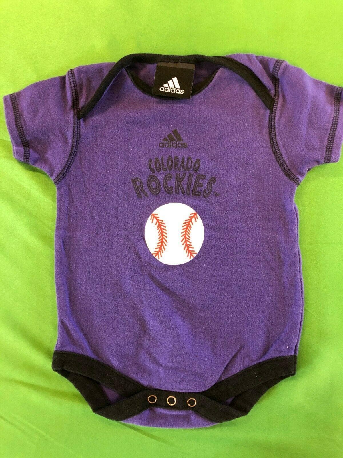 MLB Colorado Rockies Purple Bodysuit/Vest 12 Months