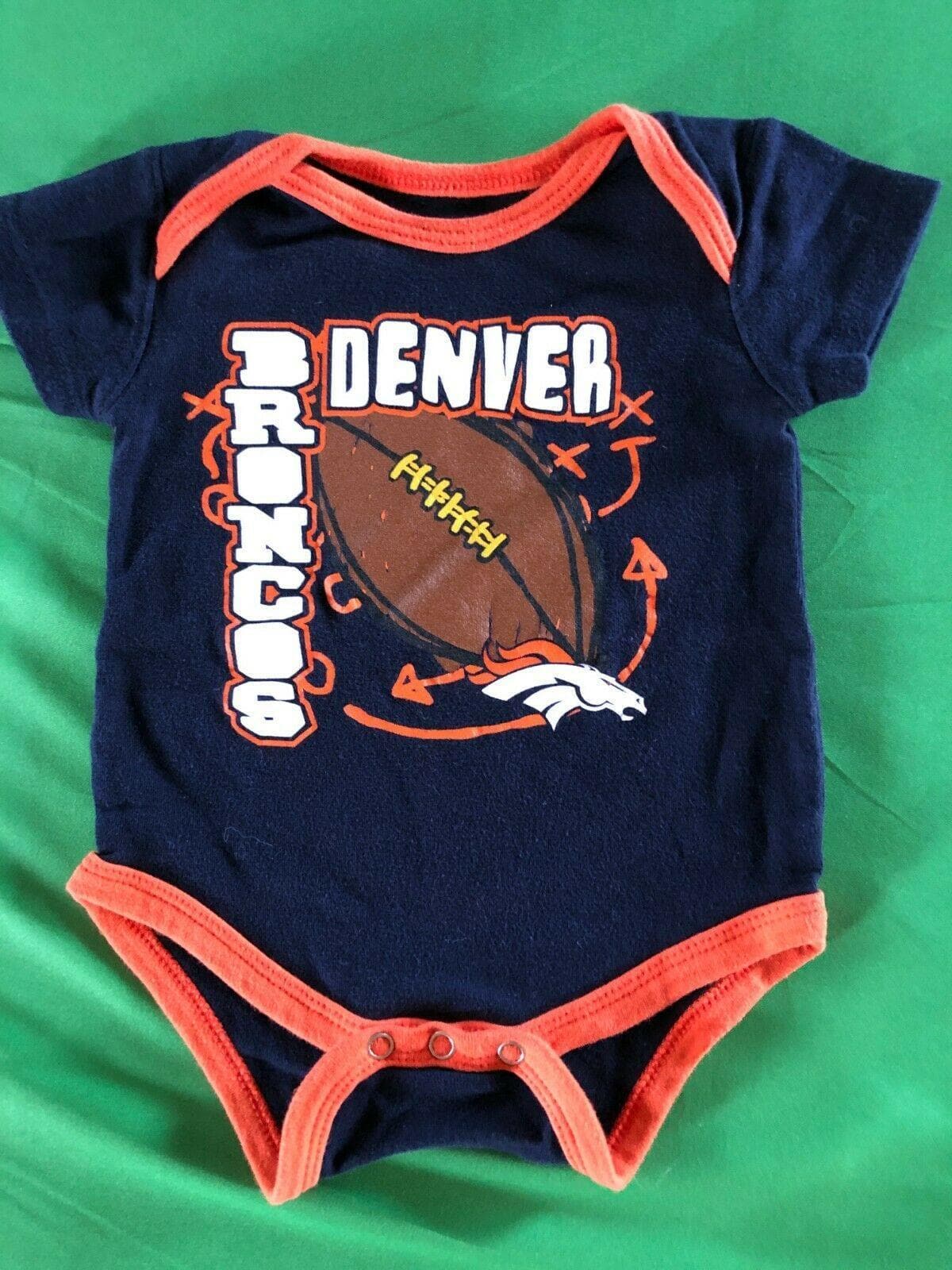 NFL Denver Broncos Xs and Os Bodysuit/Vest 3-6 Months
