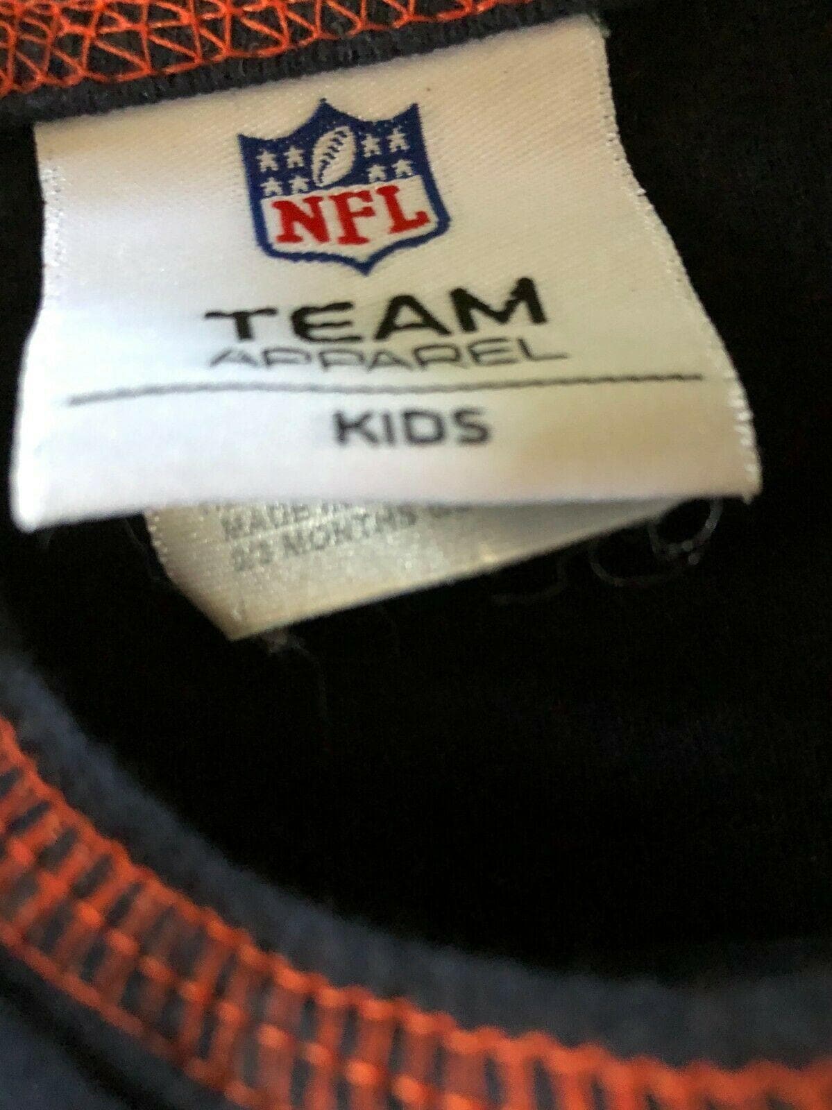 NFL Denver Broncos Beautiful Bodysuit/Vest Newborn 0-3 Months