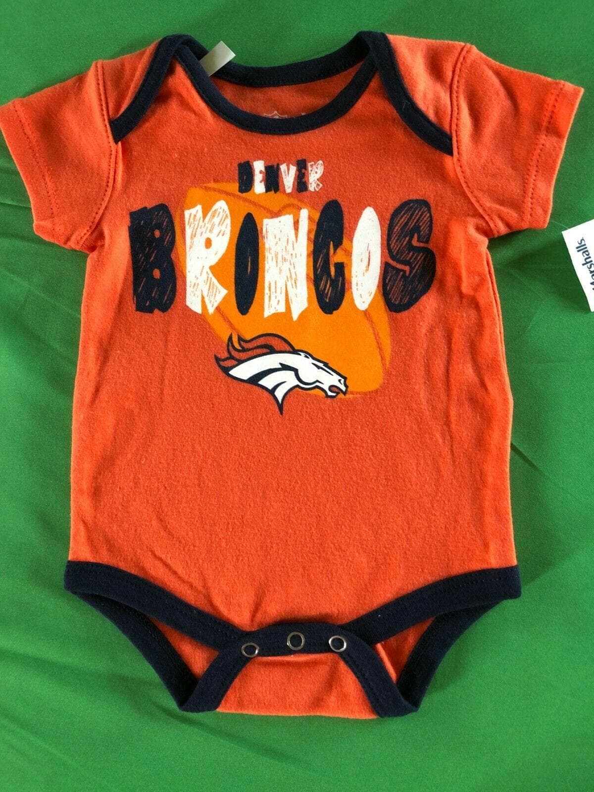 NFL Denver Broncos Graffiti-Style Bodysuit/Vest Newborn 0-3 Months NWT