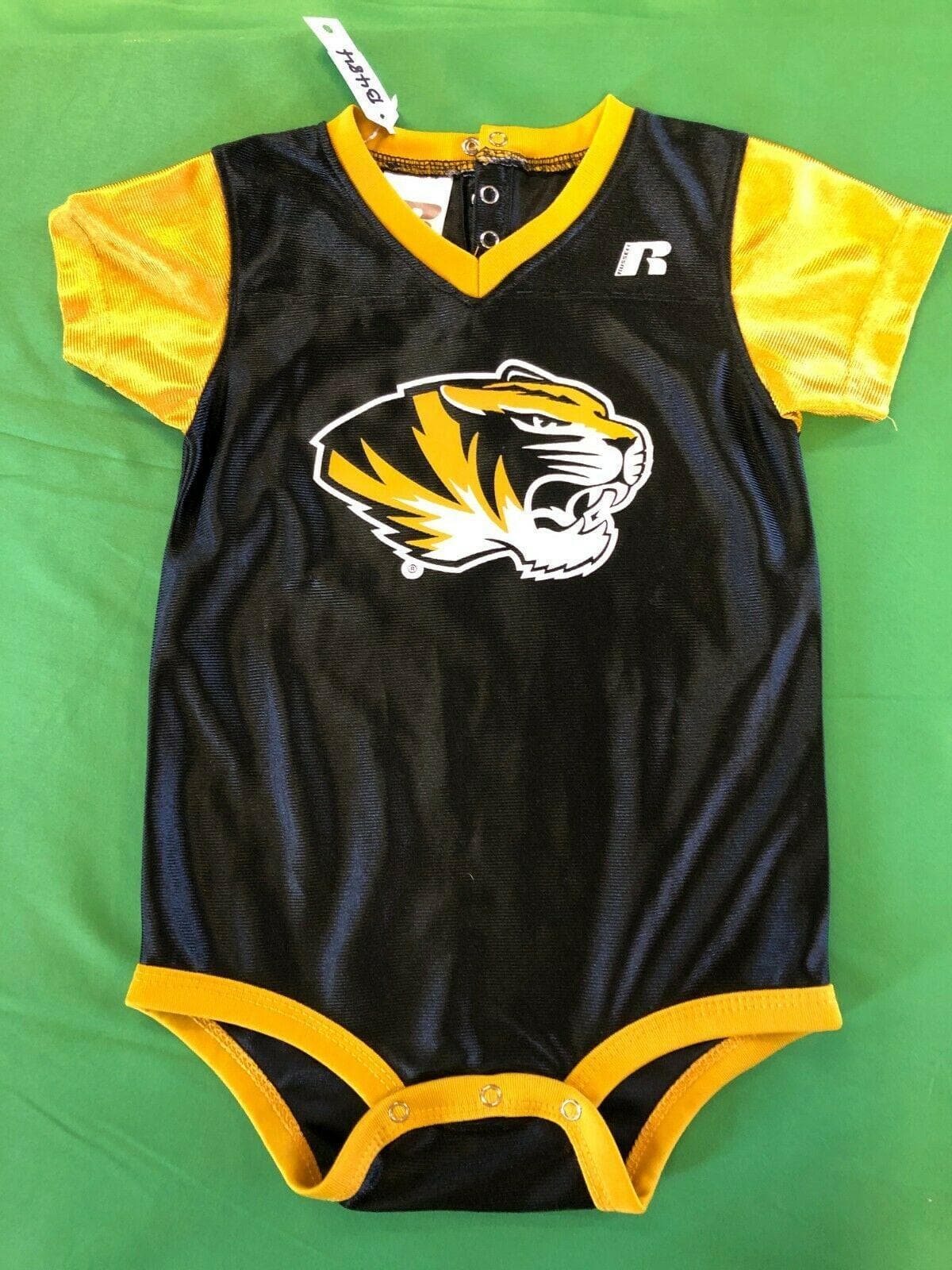 NCAA Missouri Mizzou Tigers Russell Bodysuit/Vest 24 Months
