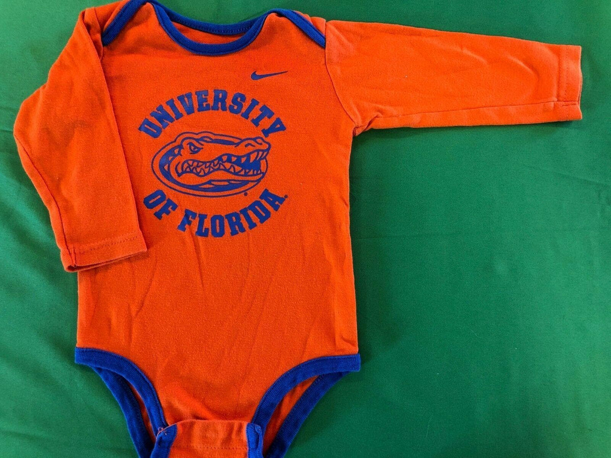NCAA Florida Gators Orange L/S Bodysuit/Vest 12 Months