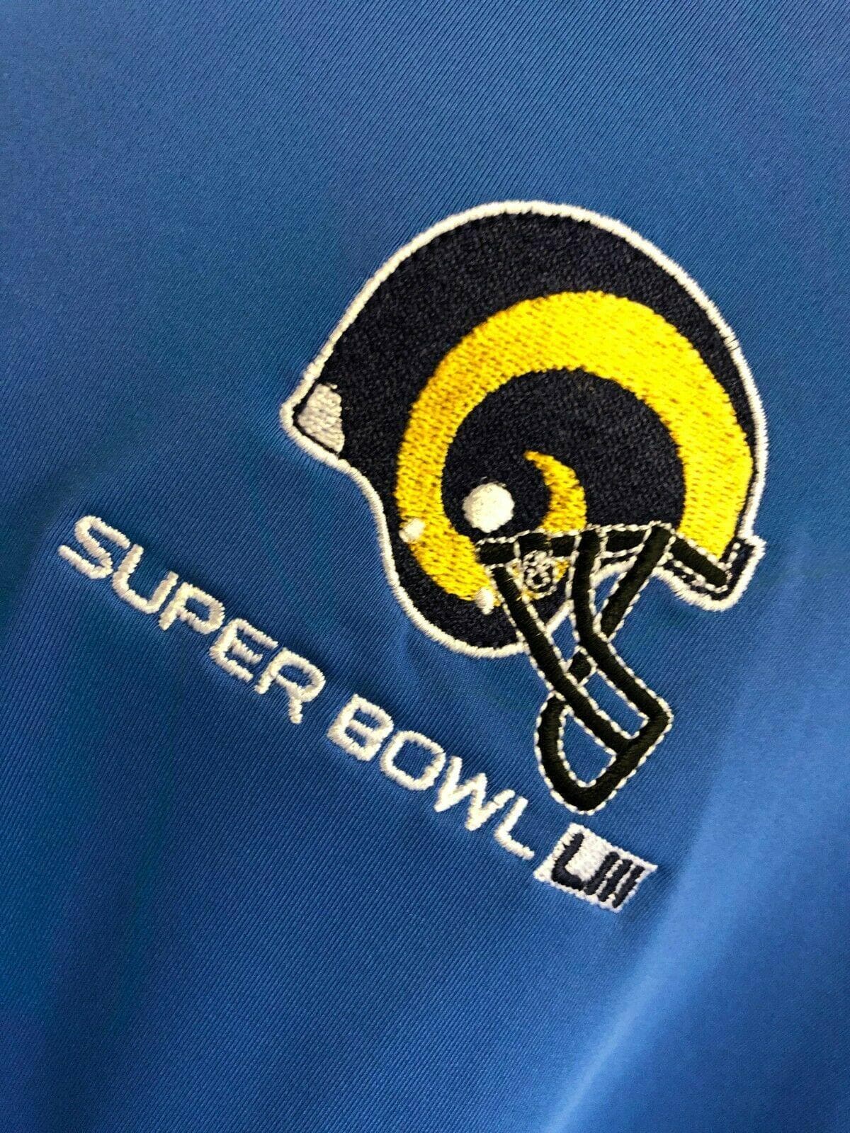 NFL Los Angeles Rams Fanatics Super Bowl LIII Polo Shirt Men's 2X-Large NWT