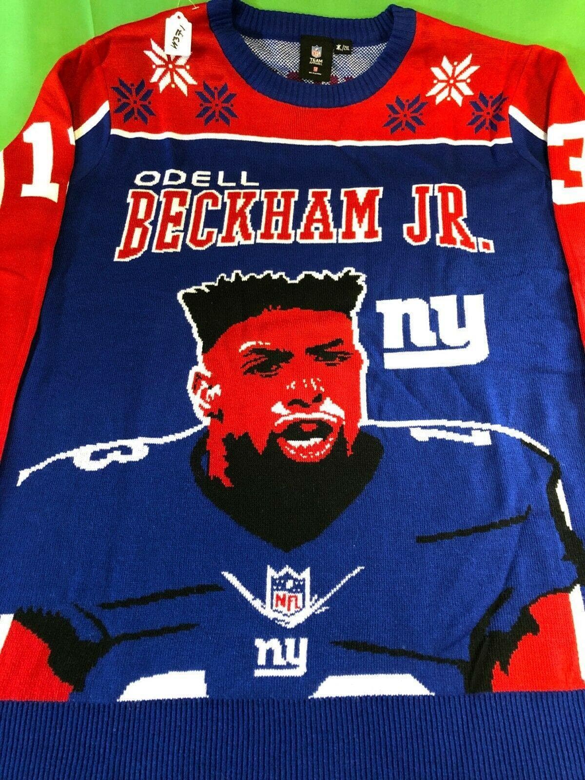 NWT New York Giants NFL Football Ugly Christmas Sweater Size medium