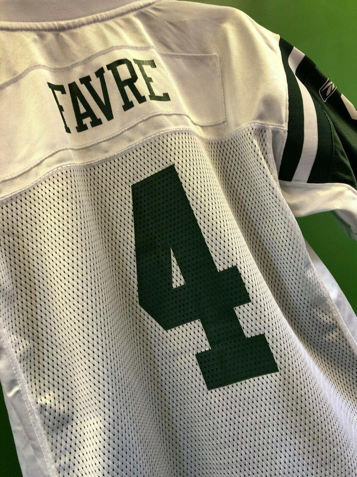 Reebok Youth XL NFL Brett Favre New York Jets Jersey #4 White