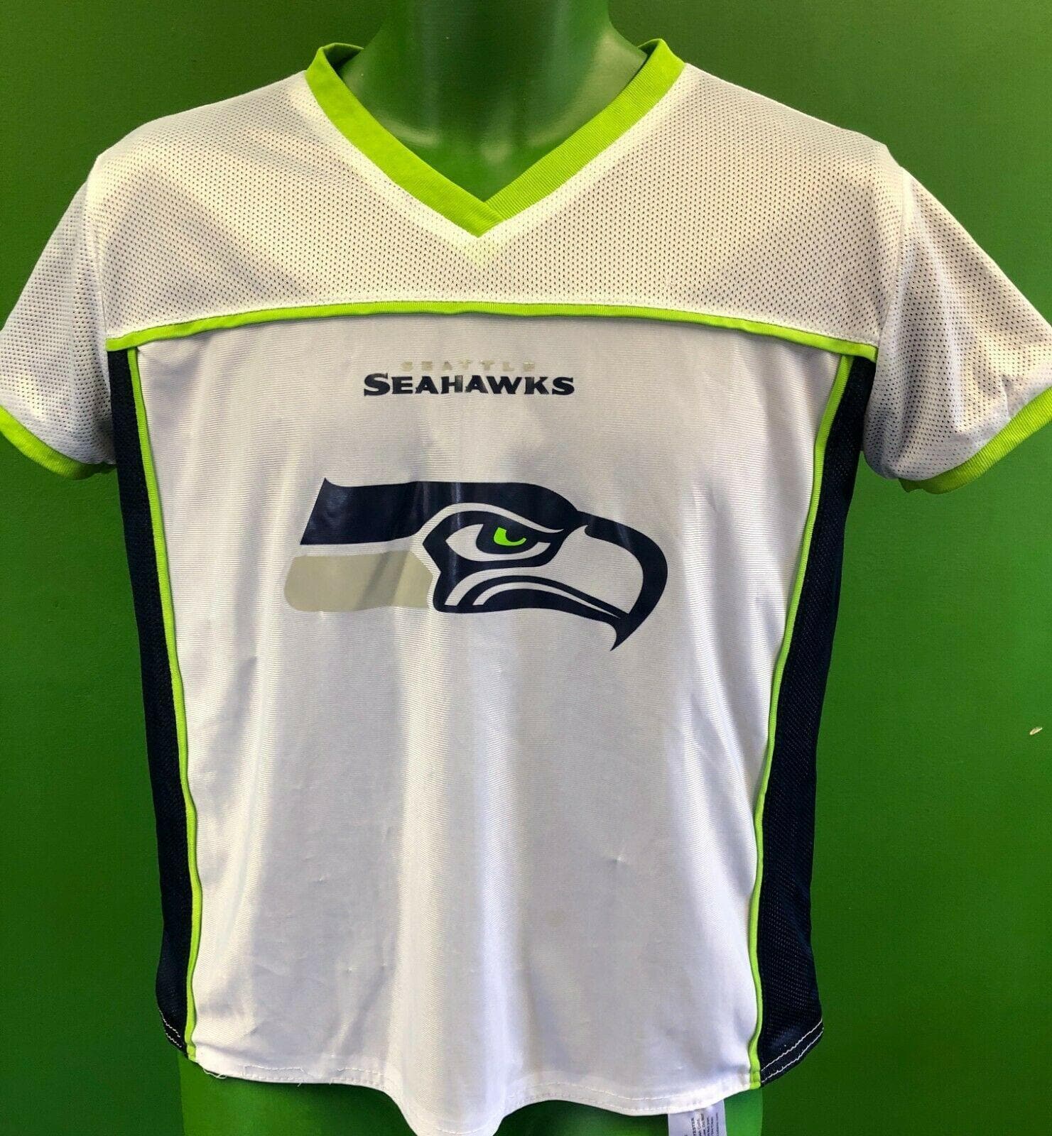 NFL Seattle Seahawks Reversible Flag Football Jersey Youth Large 14-16