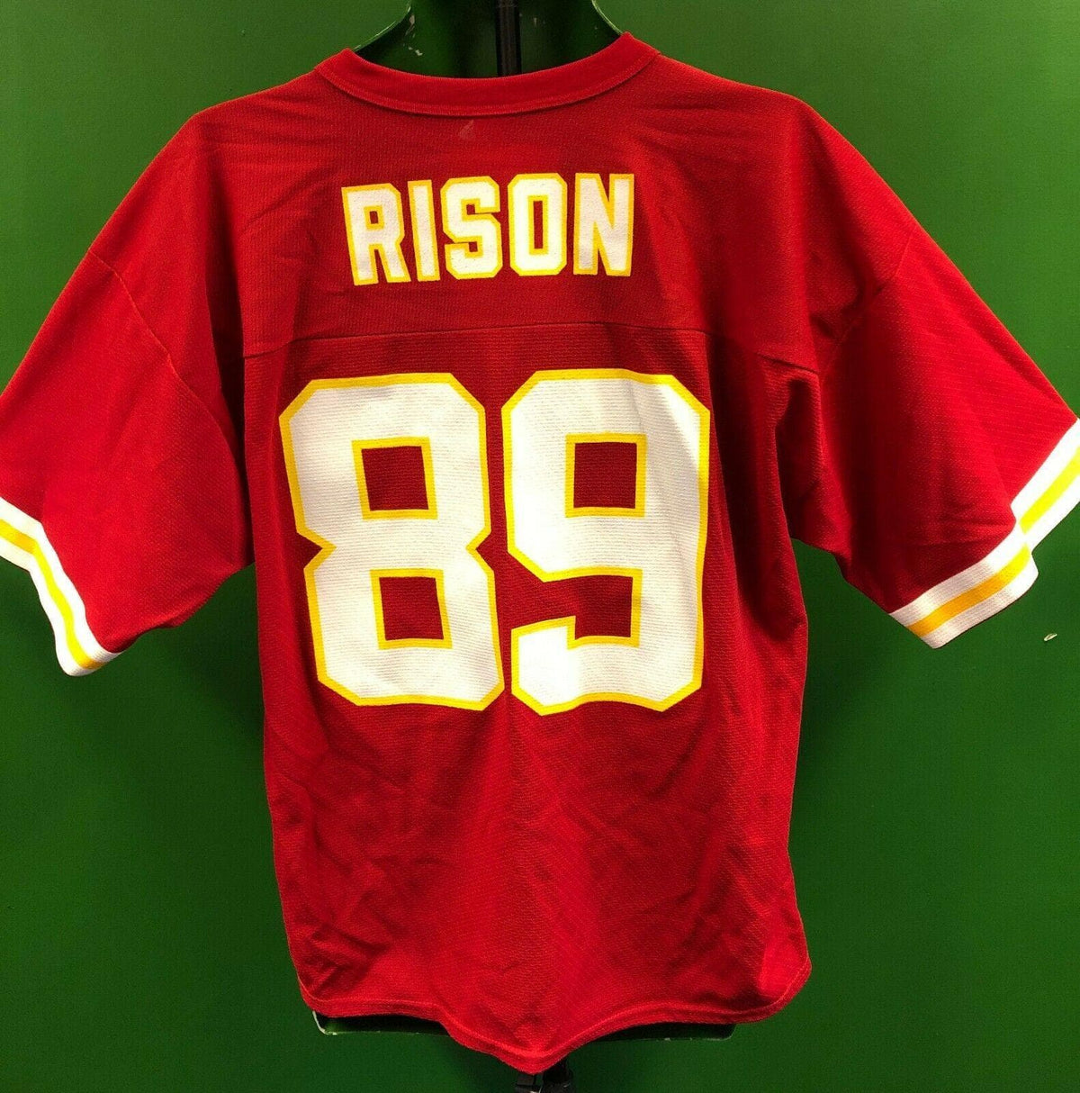 NFL Kansas City Chiefs Andre Rison #89 Vintage Jersey Men's Large NWT