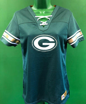 NFL Green Bay Packers Majestic Draft Me Top Women's Small NWT
