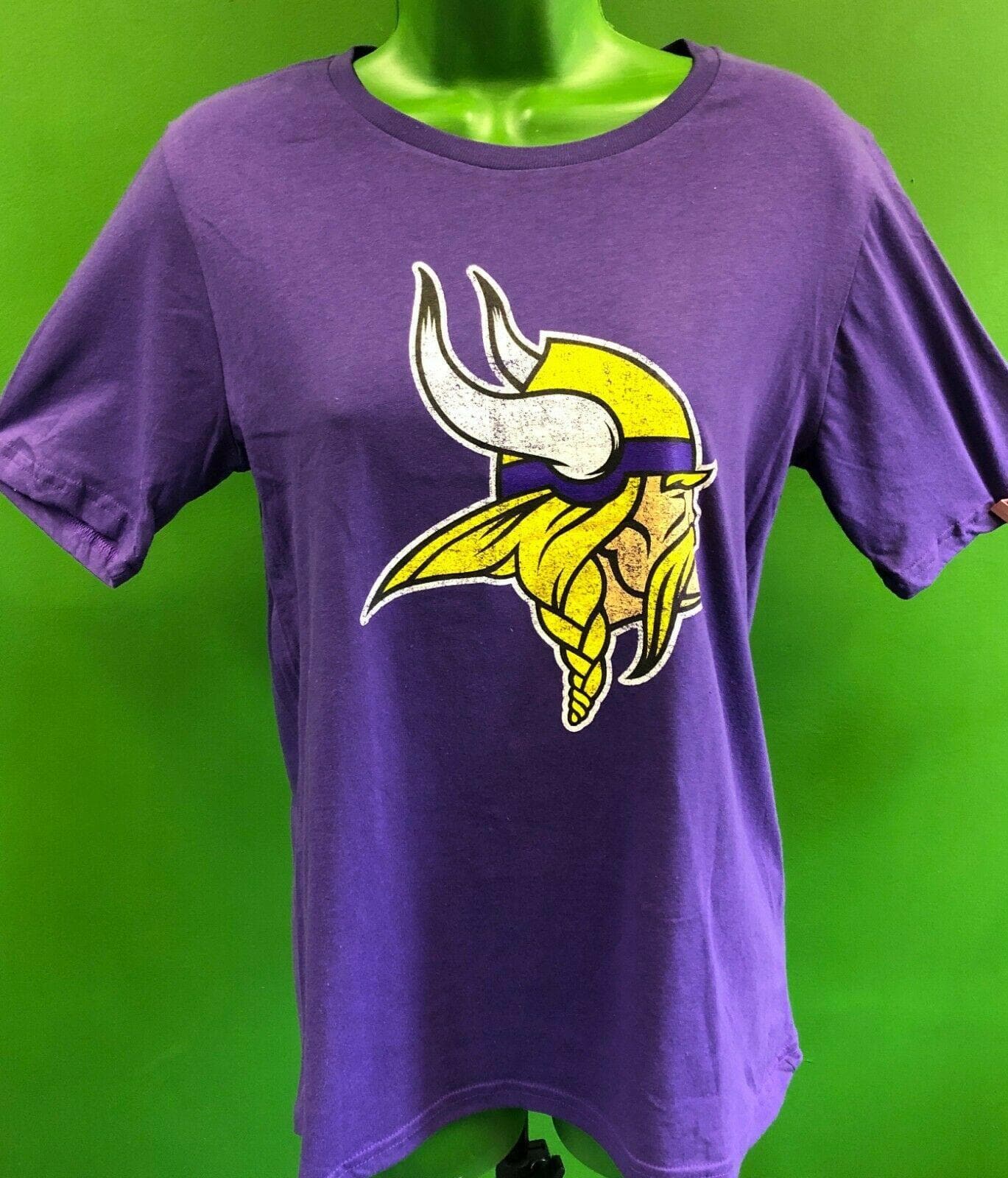 NFL Minnesota Vikings Weathered Logo T-Shirt Youth Large 14-16 NWT