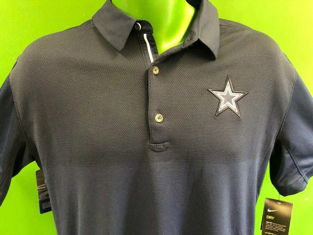 NFL Dallas Cowboys Polo Elite Golf Shirt Men's Medium NWT