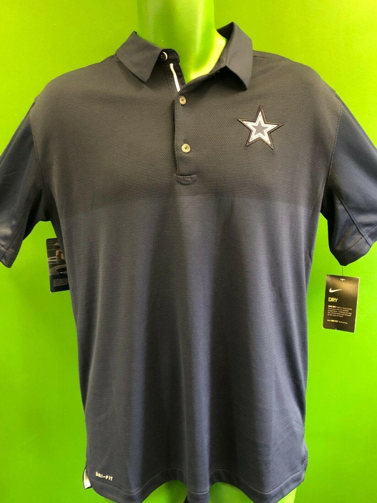 NFL Dallas Cowboys Polo Elite Golf Shirt Men's Medium NWT