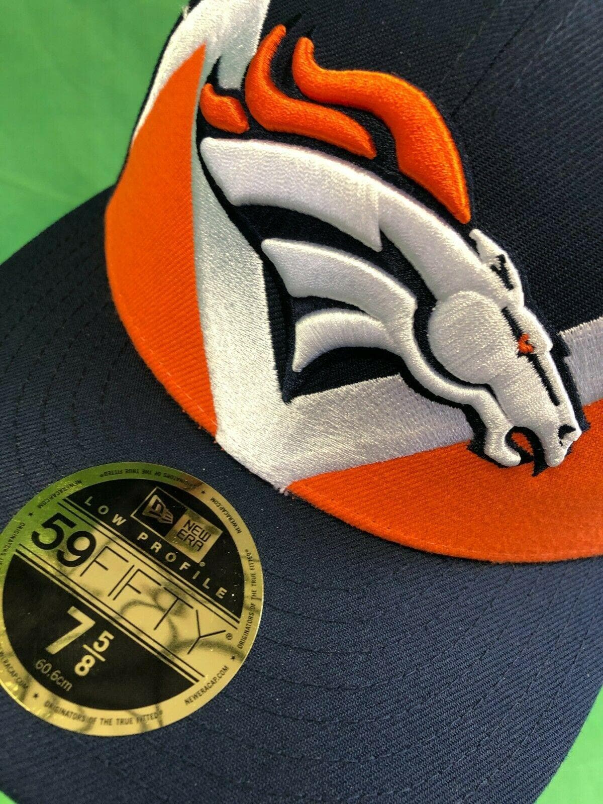 NFL Denver Broncos New Era 59FIFTY 2019 Draft Hat/Cap NWT 7-5/8