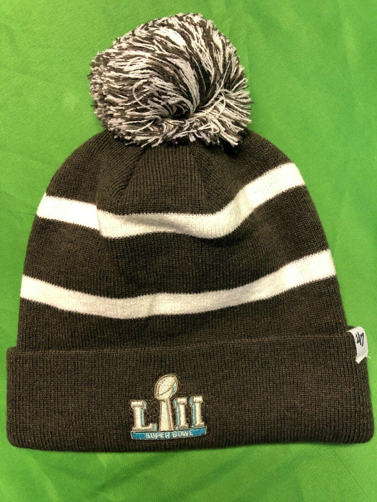 NFL Super Bowl LII 52 '47 Brand Woolly Bobble Hat OSFA