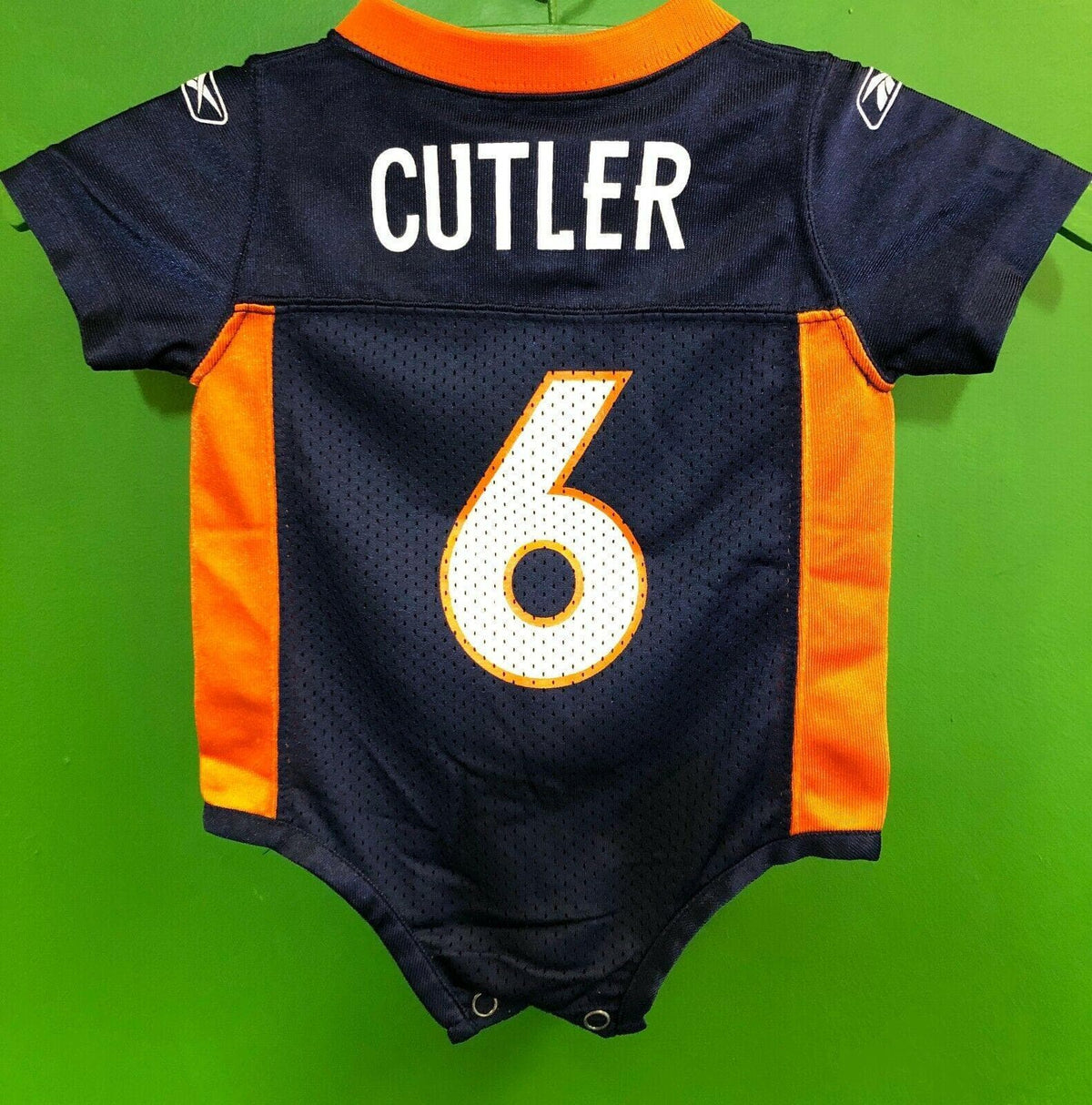 NFL Denver Broncos Jay Cutler #6 Reebok Jersey Bodysuit/Vest 3-6 months
