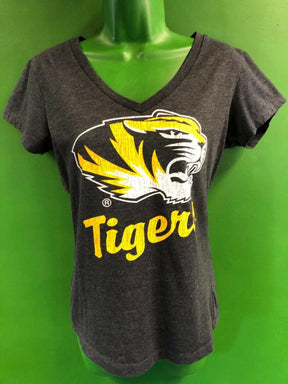 NCAA Missouri Tigers V-Neck Large Logo Colosseum T-Shirt Women's Large
