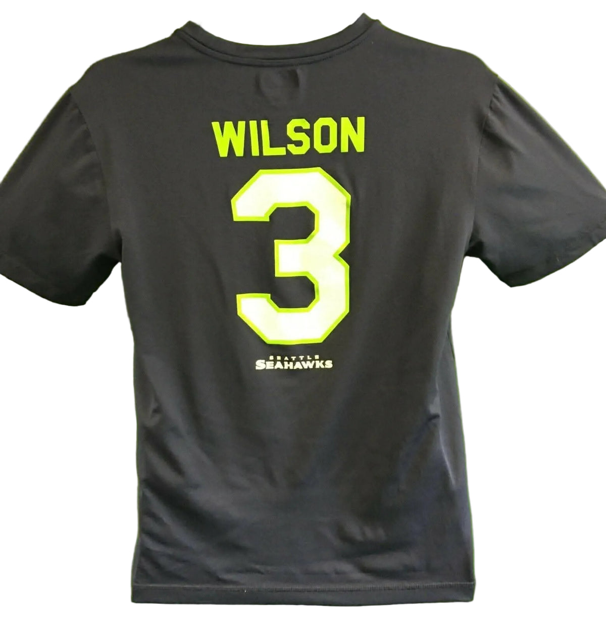 NFL Seattle Seahawks Wilson #3 Jersey-Style T-Shirt TX3 Cool Men's Small